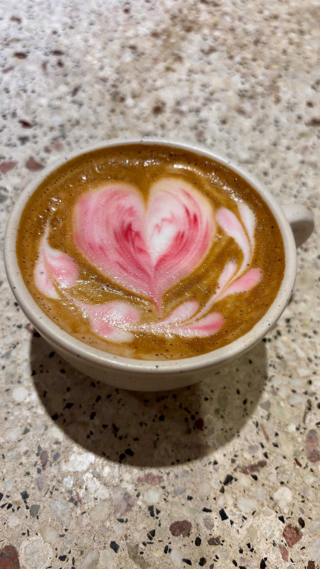 Latte art de Frucupi Café
